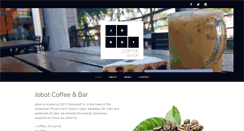 Desktop Screenshot of jobotcoffee.com