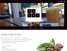 Tablet Screenshot of jobotcoffee.com